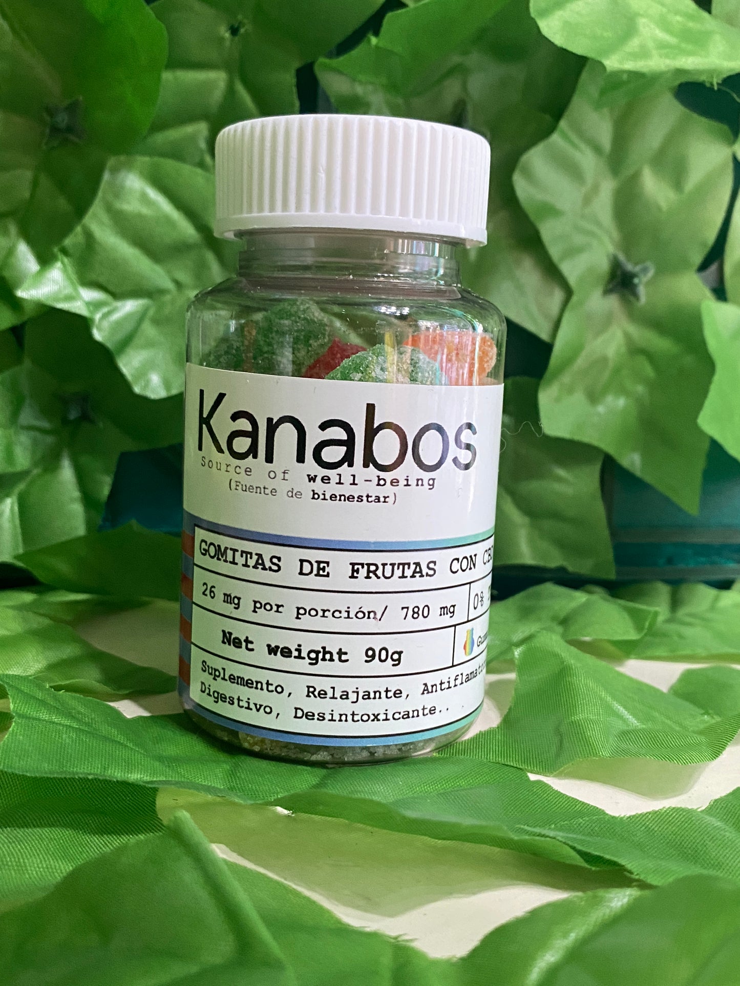 Gomitas de CBD 15 mg y 26 mg