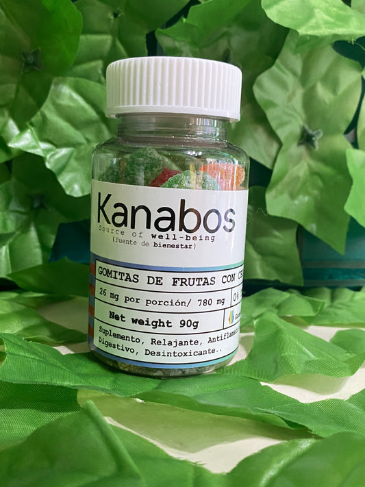 Gomitas de CBD 15 mg y 26 mg