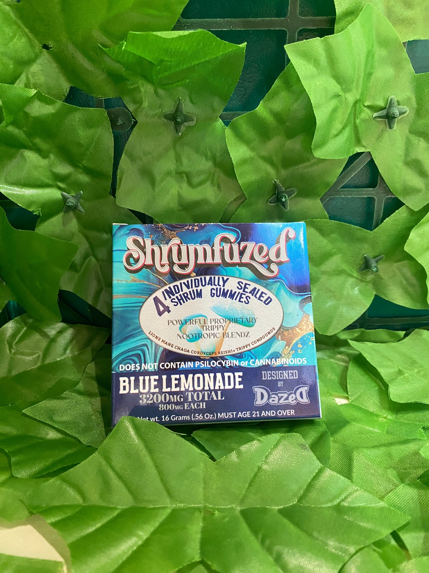 Gummies shrumfuzed 4 pack 3200mg psilocybe