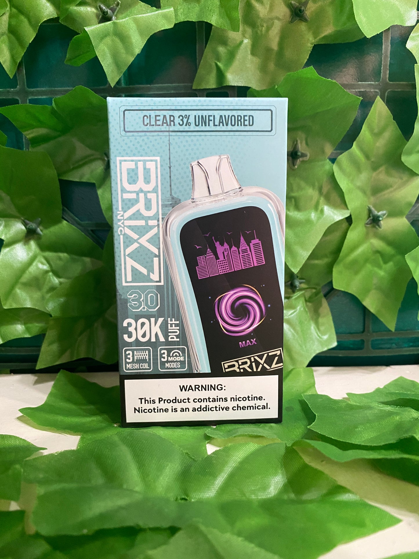 Vape BRIX Nicotina 30000 puffs