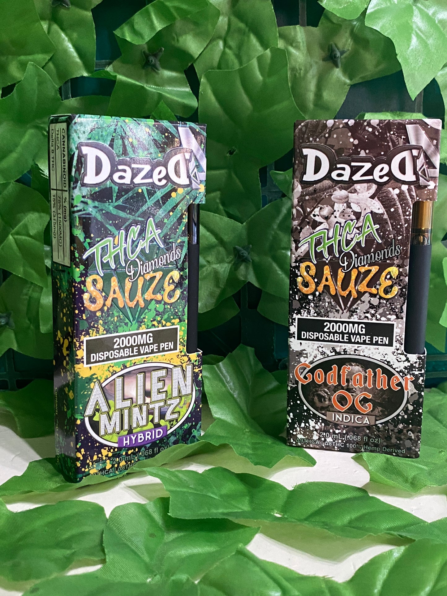 Vape Dazed Diamonds Sauze THCA 2g