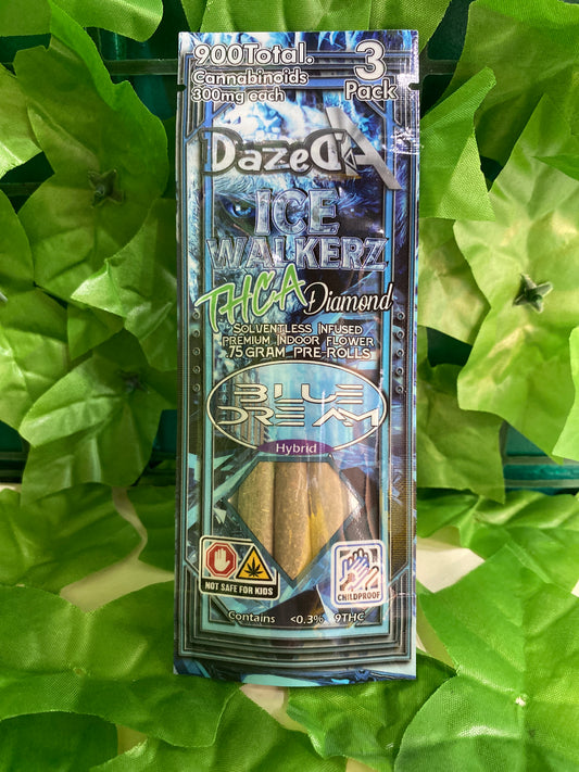 Pre Roll Ice Walker 3 pzs .75g THCA