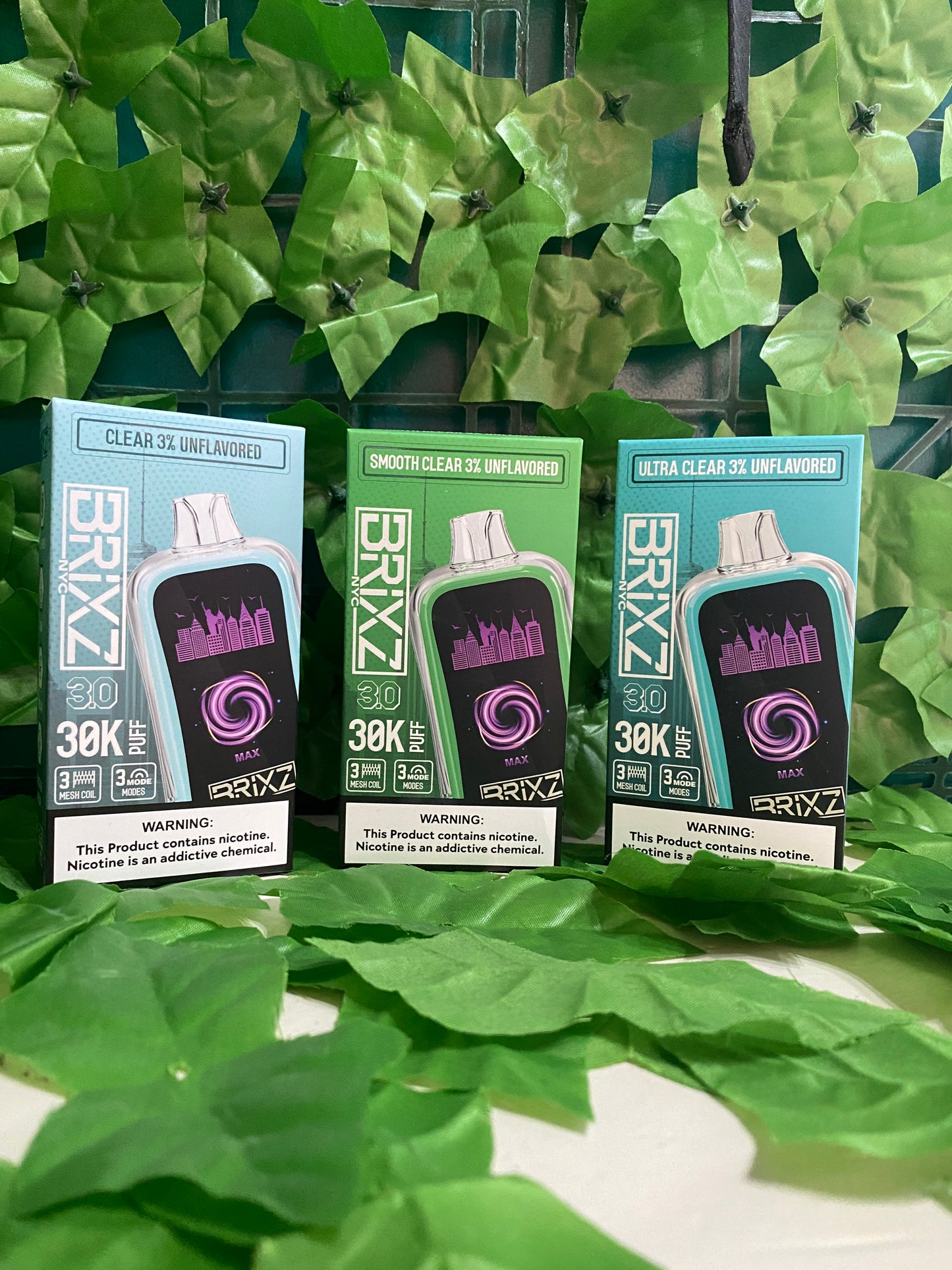 Vape BRIX Nicotina 30000 puffs