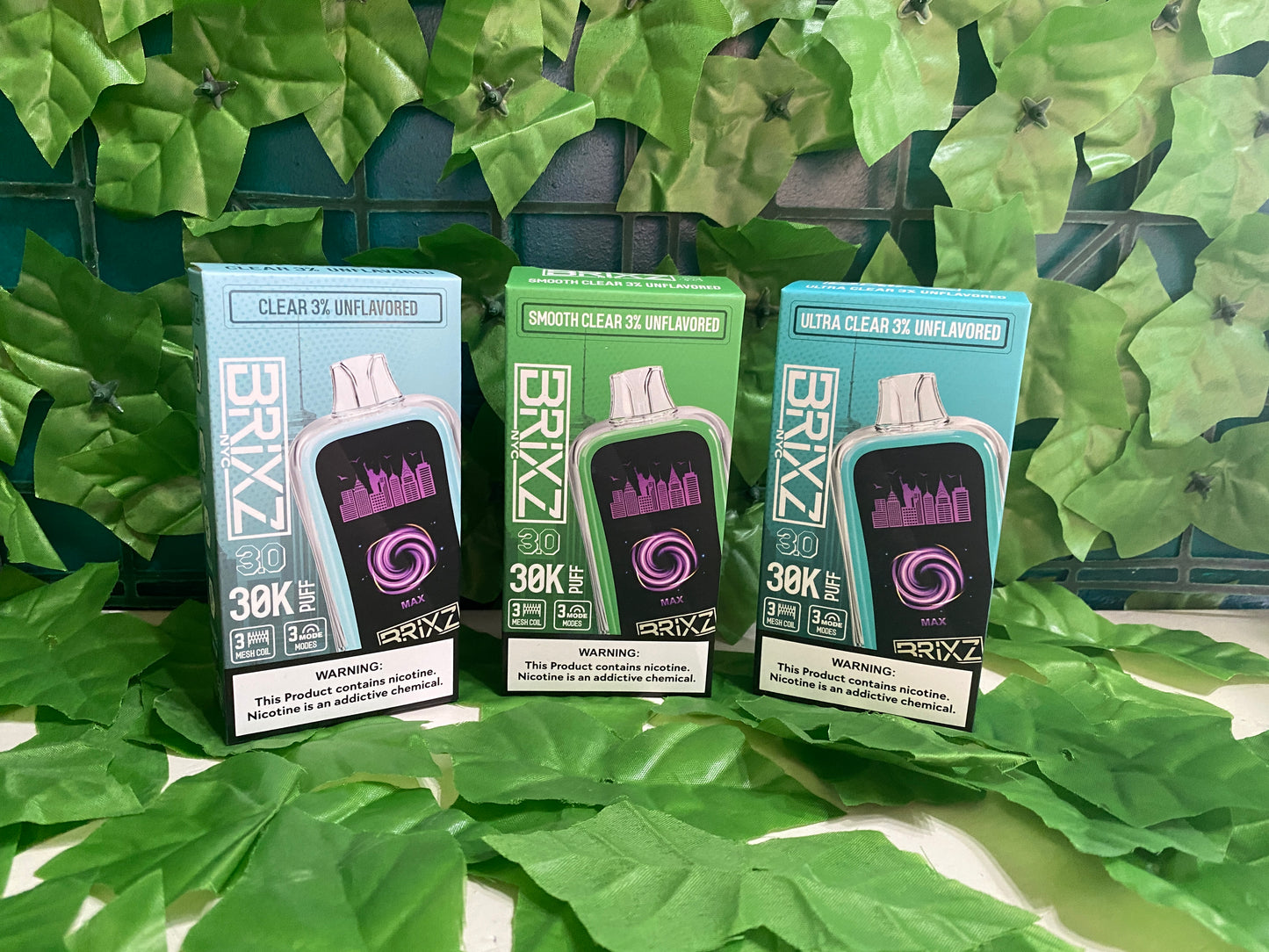 Vape BRIX Nicotina 30000 puffs