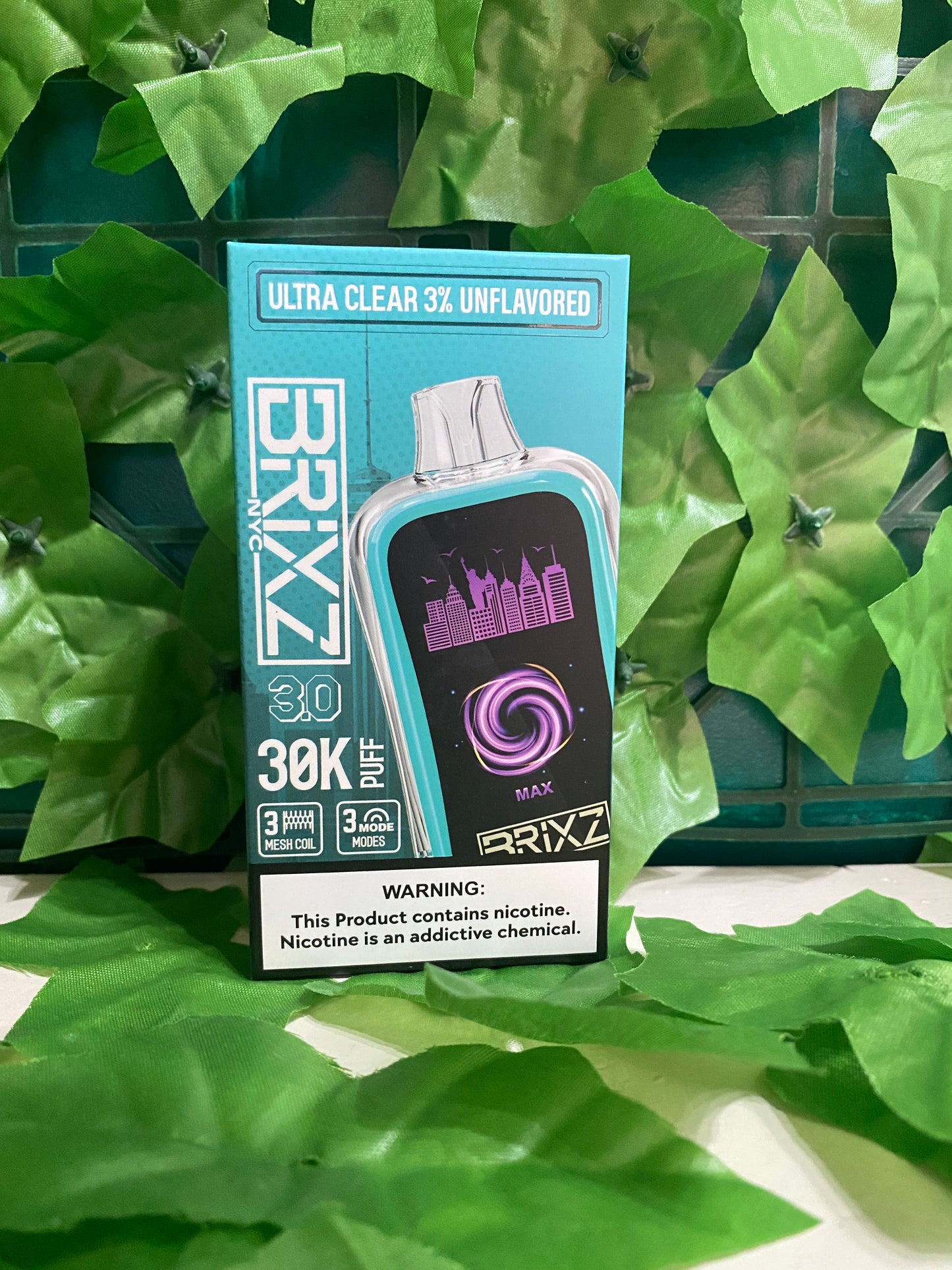 Vape BRIX Nicotina 30000 puffs